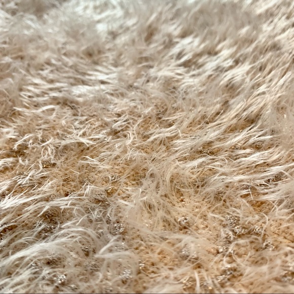 CHICO’s Pinky peach fuzzy sweater - Picture 6 of 7